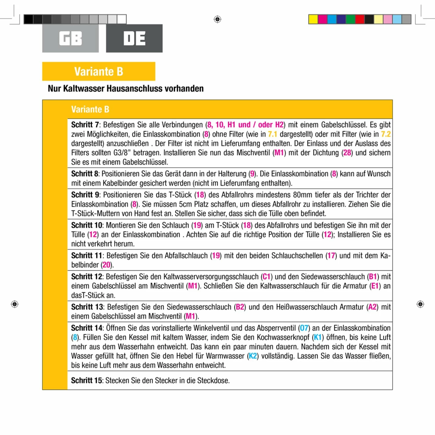 Kochendwasser-Armatur THERMOFLOW 100R - rund - 5 Liter 11 Kochendwasser-Armatur THERMOFLOW 100R - rund - 5 Liter – Bild 11