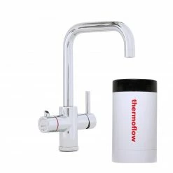 Kochendwasser-Armatur THERMOFLOW 100E - eckig - 5 Liter