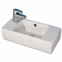 Keramikwaschtisch - weiß - 120 cm breit