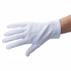 1 Paar Handschuhe - weiß - AZO frei -Baumarkt Verkaufsgeschäft 0310002400 03 1600Wx1600H