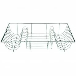 Geschirrtrockenkorb - silber - chrom