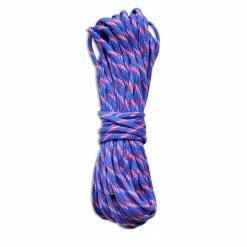 Paracord-Seil - blau-weiß - 15 Meter
