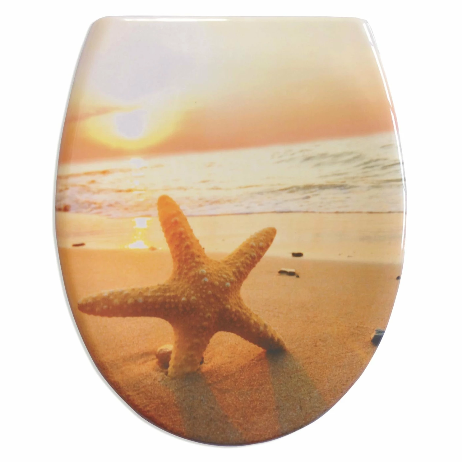 Calimosa WC-Sitz - orange - Absenkautomatik 1 Calimosa WC-Sitz - orange - Absenkautomatik