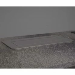 2-fach Steckdosenelement - schwarz-silber - USB - versenkbar -Baumarkt Verkaufsgeschäft 1059000400 04 1600Wx1600H