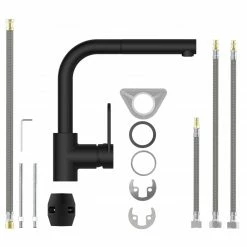 Küchenarmatur - schwarz matt - Hochdruck -Baumarkt Verkaufsgeschäft 1059004501 05 1600Wx1600H