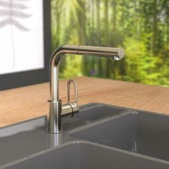 Küchenarmatur - silber - Hochdruck -Baumarkt Verkaufsgeschäft 1059006200 04 1600Wx1600H