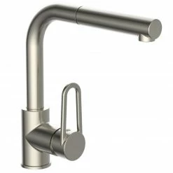 Küchenarmatur - silber - Hochdruck