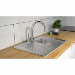 LED-Küchenarmatur - silber - Hochdruck - mit Farbwechsel -Baumarkt Verkaufsgeschäft 1059027200 04 1600Wx1600H