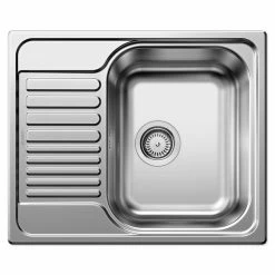 Einbauspüle - Edelstahl - reversibel