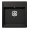 Einbauspüle - Nero - Cristalie - 49x51 cm