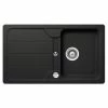 Einbauspüle - Nero - Cristalite+ - 86x50 cm
