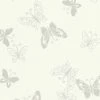 Vliestapete HAPPY SPRING - beige-grau - 10 Meter