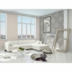 Vliestapete - grau-rosa - Barock - 10 Meter -Baumarkt Verkaufsgeschäft 2002001600 03 1600Wx1600H