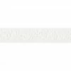 Borte VINYL - weiß - Blumenornamente - 13,3 cm