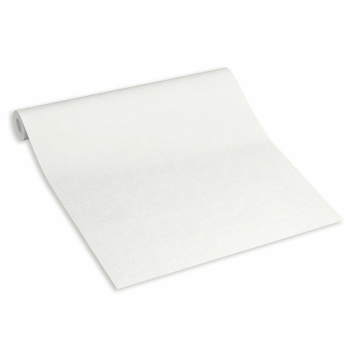 Vliestapete LIBERTÉ - weiß uni - 10 Meter 2 Vliestapete LIBERTÉ - weiß uni - 10 Meter – Bild 2