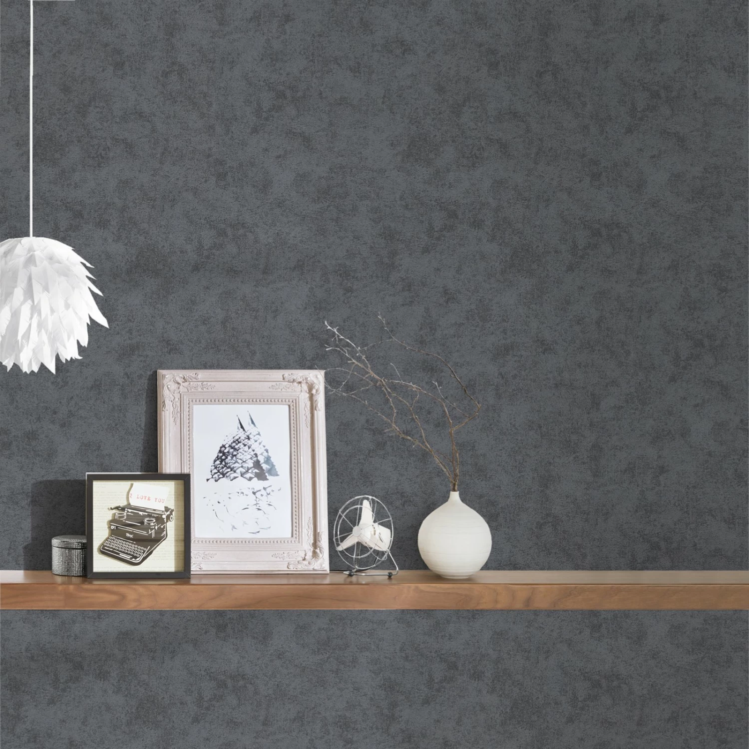 Vliestapete MEMORY 3 - uni grau - 10 Meter 3 Vliestapete MEMORY 3 - uni grau - 10 Meter – Bild 3