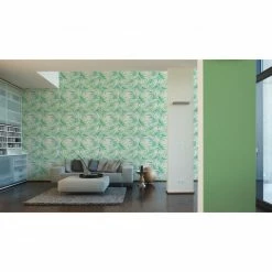 Vliestapete Designdschungel by Laura N. - uni weiß - 10 Meter -Baumarkt Verkaufsgeschäft 2002005903 04 1600Wx1600H