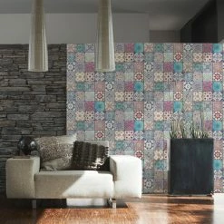 Vliestapete NEUE BUDE 2.0 - bunt - Ornamente - 10 Meter -Baumarkt Verkaufsgeschäft 2002006507 03 1600Wx1600H