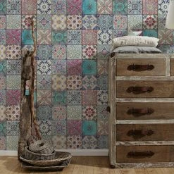 Vliestapete NEUE BUDE 2.0 - bunt - Ornamente - 10 Meter -Baumarkt Verkaufsgeschäft 2002006507 04 1600Wx1600H