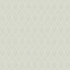 Vliestapete - Blumen - weiß - 10 Meter