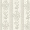 Papiertapete - Barock - creme - 10 Meter