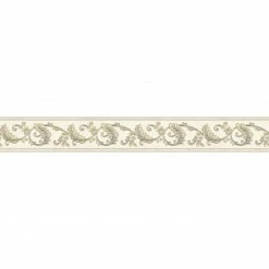 Vinyl-Borte ONLY BORDER - silber-gold - 5 cm