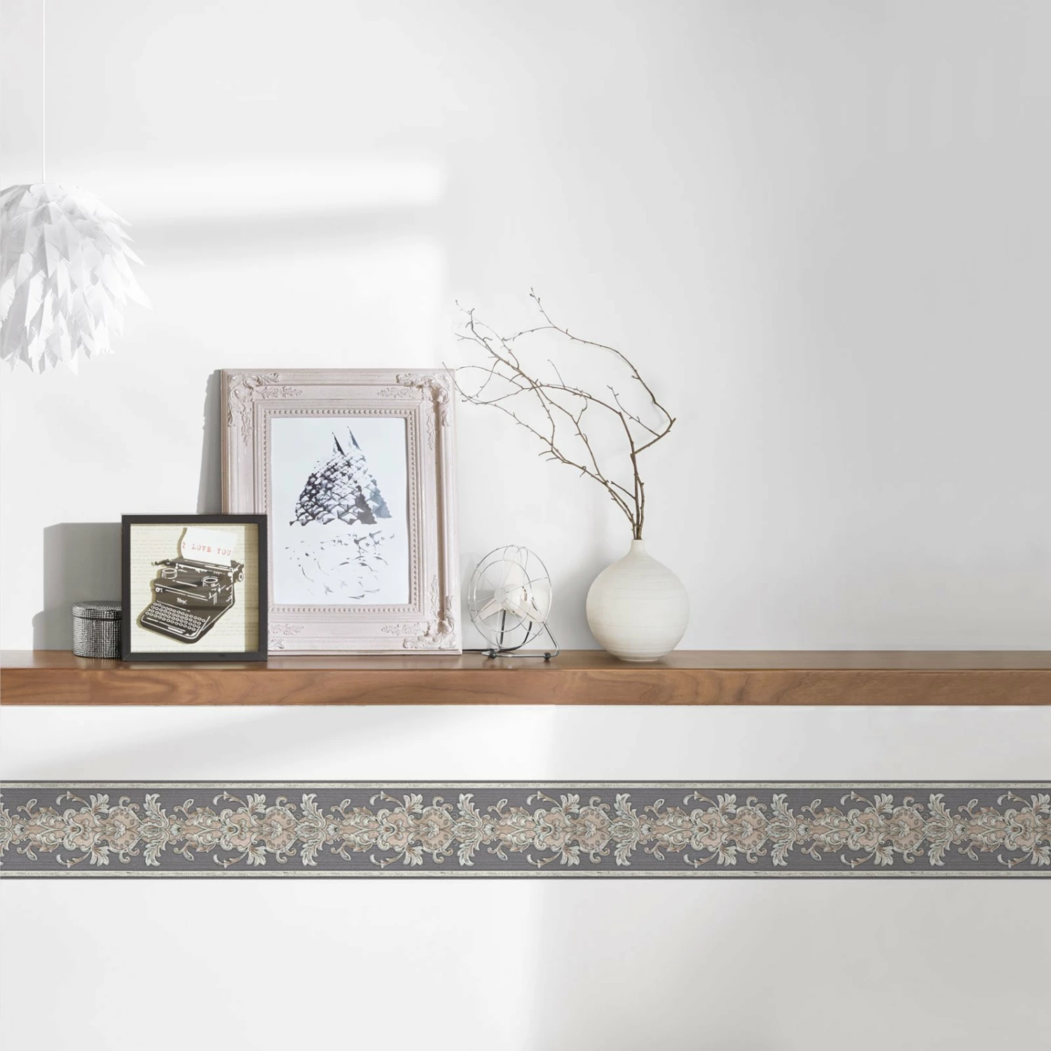 Vinyl-Borte ONLY BORDER - silber - 10 cm 3 Vinyl-Borte ONLY BORDER - silber - 10 cm – Bild 3