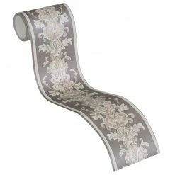 Vinyl-Borte ONLY BORDER - silber - 10 cm