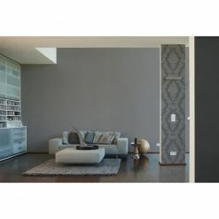 Vliestapete SHINY - grau - 10 Meter -Baumarkt Verkaufsgeschäft 2002014000 05 1600Wx1600H