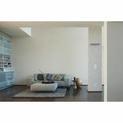 Vliestapete SHINY - metallic-weiß - 10 Meter -Baumarkt Verkaufsgeschäft 2002014001 03 1600Wx1600H