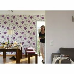 Vinyltapete - creme - 10 Meter -Baumarkt Verkaufsgeschäft 2002025200 04 1600Wx1600H