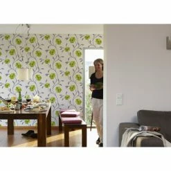 Vinyltapete - creme - 10 Meter -Baumarkt Verkaufsgeschäft 2002025200 05 1600Wx1600H