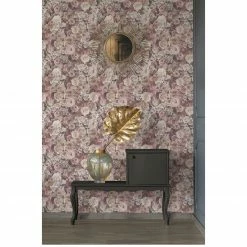 Vliestapete - rosa - floral - 10 Meter -Baumarkt Verkaufsgeschäft 2002040700 05 1600Wx1600H