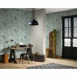 Vliestapete - floral - türkis-grün - 10 Meter -Baumarkt Verkaufsgeschäft 2002041501 03 1600Wx1600H