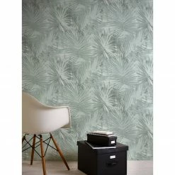 Vliestapete - floral - türkis-grün - 10 Meter -Baumarkt Verkaufsgeschäft 2002041501 05 1600Wx1600H