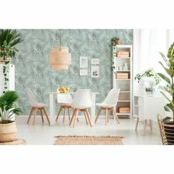 Vliestapete - floral - türkis-grün - 10 Meter -Baumarkt Verkaufsgeschäft 2002041501 06 1600Wx1600H