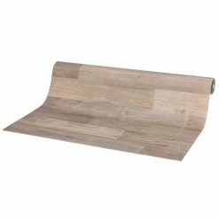 PVC-Bodenbelag - Planke - beige-grau - 3 Meter