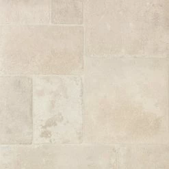 PVC-Bodenbelag - Fliese beige - 3 Meter