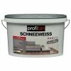 profitan Schneeweiß Wand- und Deckenfarbe - 10 Liter