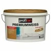 profitan Premiumweiß Wand- und Deckenfarbe - 5 Liter