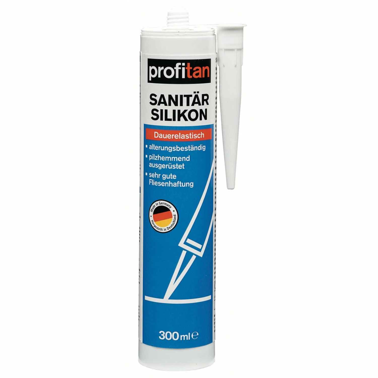 profitan Sanitär-Silikon - transparent - 300 ml 1 profitan Sanitär-Silikon - transparent - 300 ml
