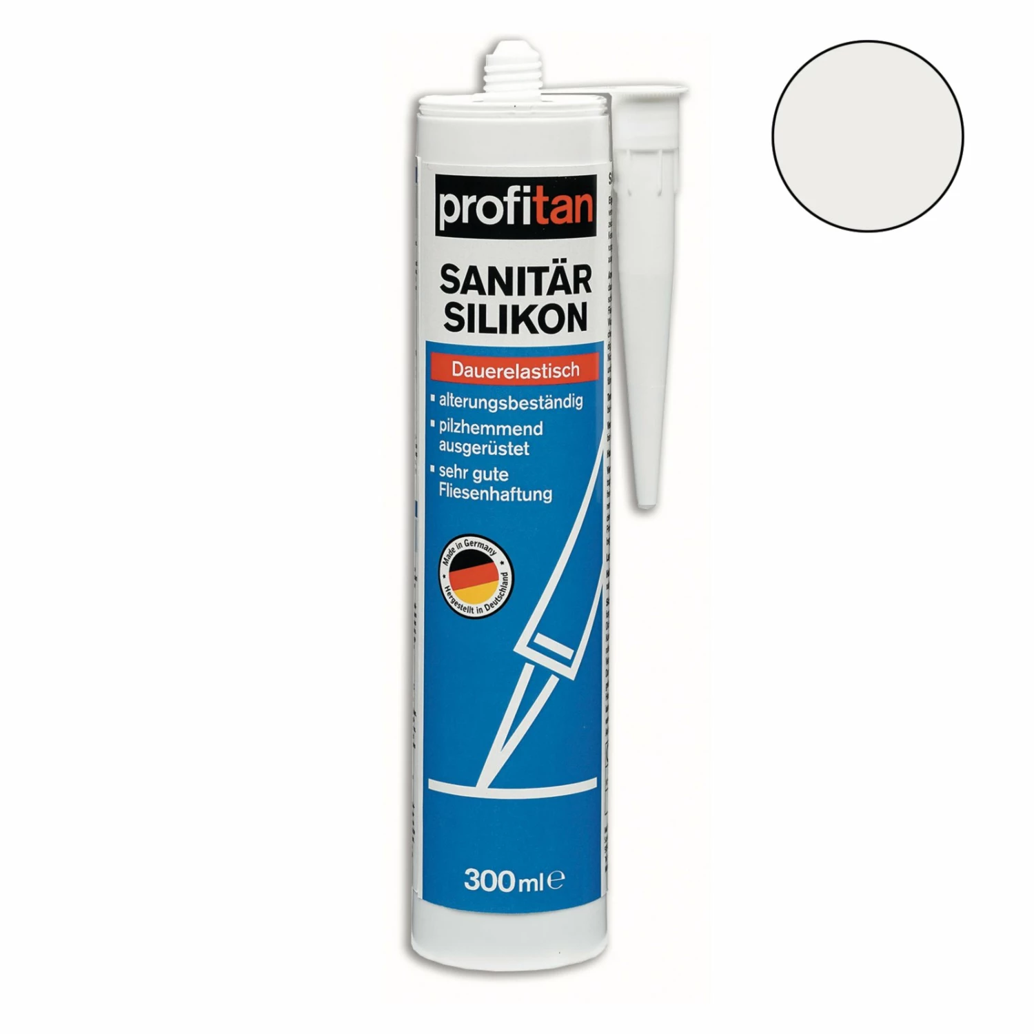 profitan Sanitär-Silikon - silbergrau - 300 ml 1 profitan Sanitär-Silikon - silbergrau - 300 ml