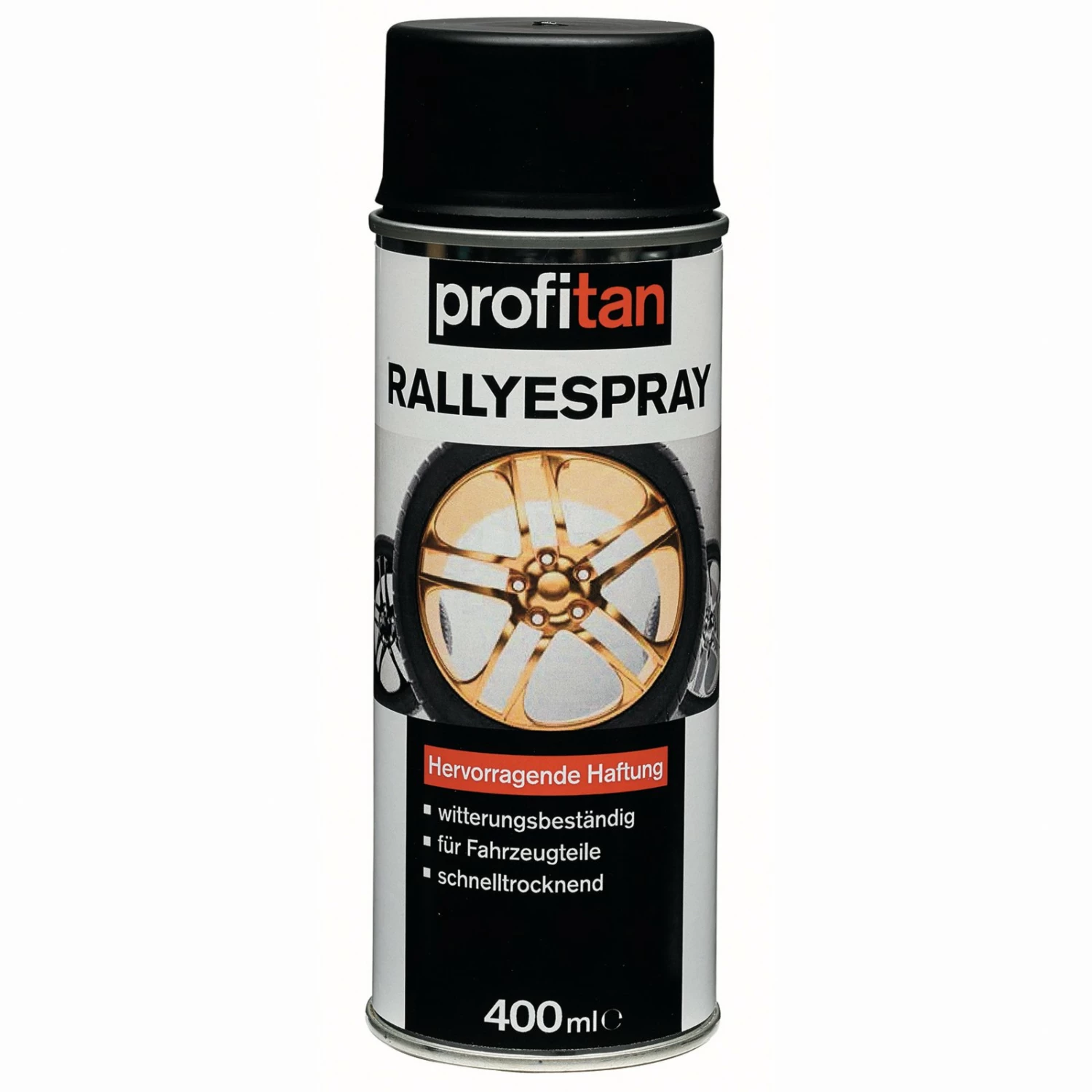 profitan Rallye-Spray - schwarz matt - 400 ml 1 profitan Rallye-Spray - schwarz matt - 400 ml