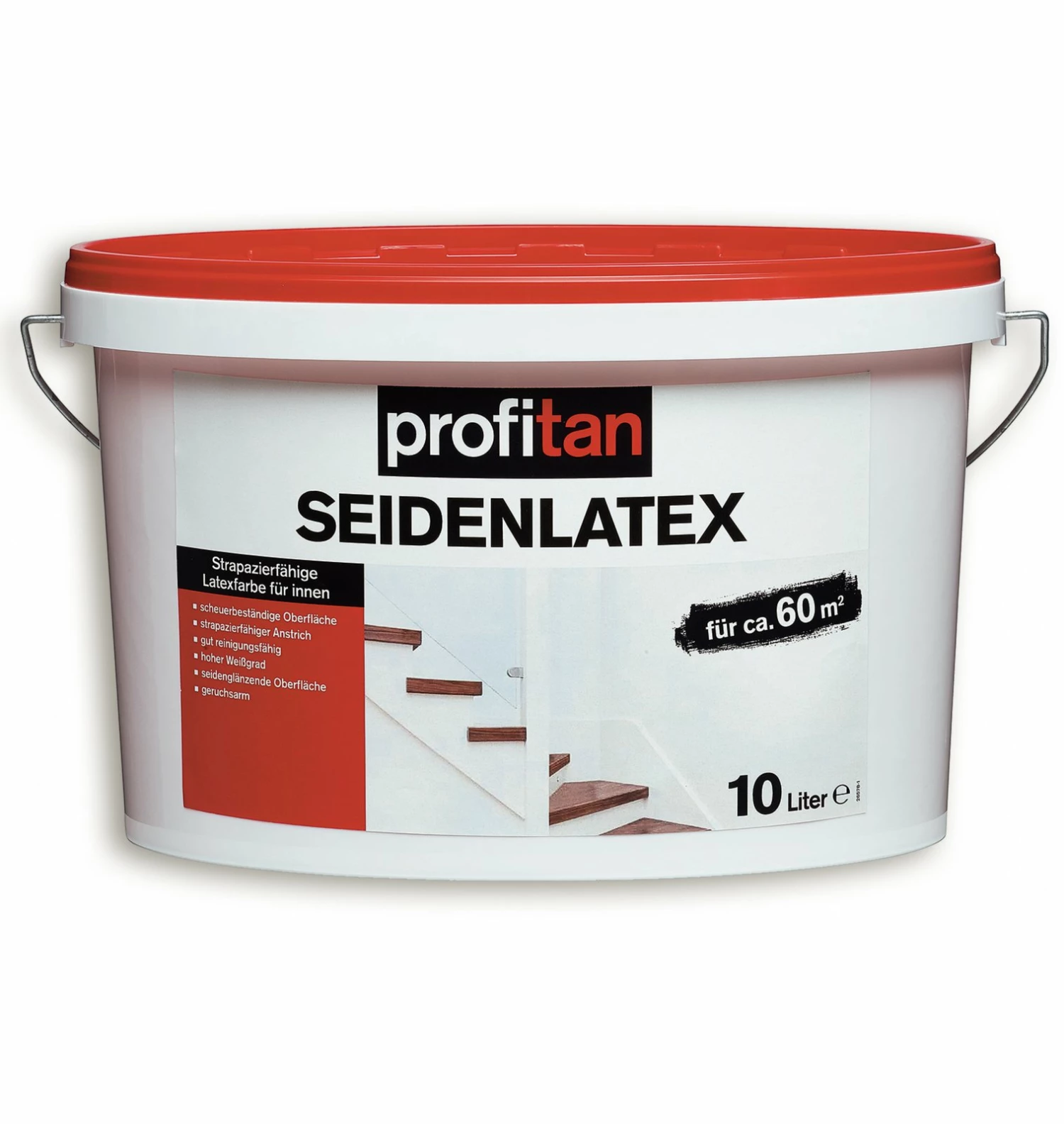 profitan Seiden-Latexfarbe - weiß - für innen - 10 Liter 1 profitan Seiden-Latexfarbe - weiß - für innen - 10 Liter