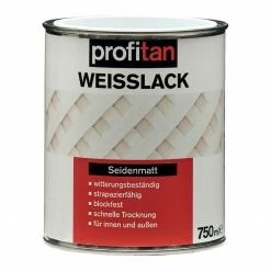 profitan Weißlack - seidenmatt - 750 ml
