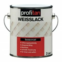 profitan Weißlack - seidenmatt - 2 Liter