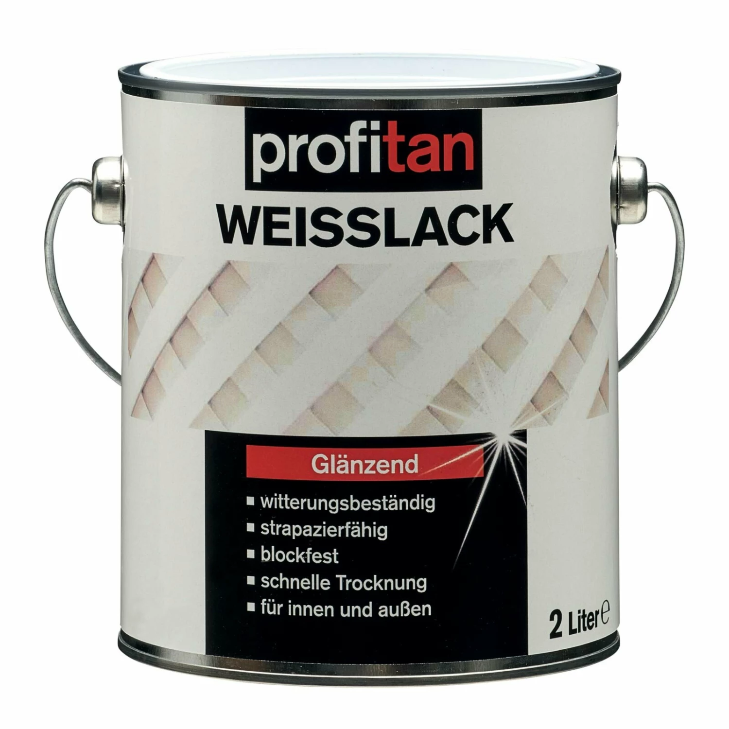 profitan Weißlack - glänzend - 2 Liter 1 profitan Weißlack - glänzend - 2 Liter