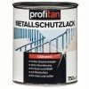 profitan Metallschutzlack - schwarz glänzend - 750 ml