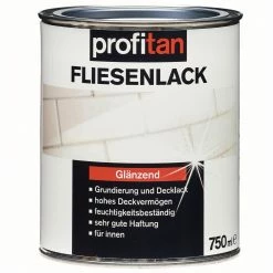 profitan Fliesenlack - weiß glänzend - 750 ml