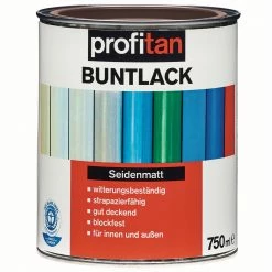 profitan Buntlack - schokoladenbraun seidenmatt - 750 ml